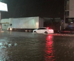 Chuva forte alaga ruas e danifica prédios em Sousa e Cajazeiras