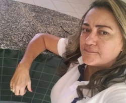 Vice-prefeita de Cachoeira dos Índios protesta e vai a prefeitura cobrar atraso de dois meses do seu próprio salário