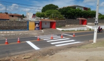 SCTRans recupera faixas de pedestres em frente a creches e escolas de Cajazeiras
