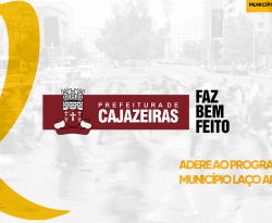 Cajazeiras adere à iniciativa e é o mais novo município Laço Amarelo