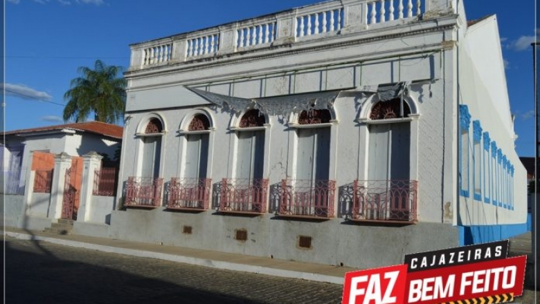 Museu de Cajazeiras será criado e funcionará no antigo Casarão no centro da cidade