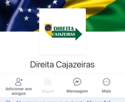 Movimento 'Direita Cajazeiras' cria página no Facebook pró Jair Bolsonaro