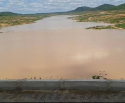 Barragem de Boa Vista em São José de Piranhas já acumula 20 milhões de metros cúbicos de água