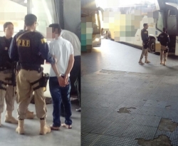 PRF prende jovem com 1kg de cocaína em ônibus na Rodoviária de Cajazeiras