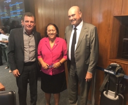 Em Brasília: prefeito de São José de Piranhas e Jeová participam de audiência pública que debateu a conclusão do Eixo Norte