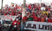 Grupo faz ato em apoio a Lula em Cajazeiras