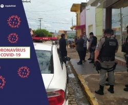 MPPB e polícias flagram funcionamento do comércio no Sertão; lojas foram interditadas e comerciantes, presos