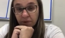 Secretária de Saúde de Cajazeiras chora e pede ajuda da população
