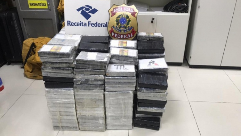 Mais de 340 kg de cocaína são apreendidos no Ceará