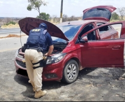 Dois veículos são recuperados pela PRF na Paraíba em ocorrências nas cidades de Cajazeiras e Mamanguape