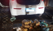 Polícia intercepta carro e apreende mais de 33kg em Sousa