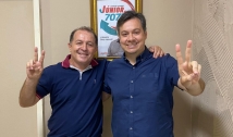 Ceninha Lucena se reúne com Júnior Araújo e por telefone conversa com João Azevêdo e Veneziano