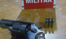 Polícia prende suspeito de porte ilegal de arma no Sertão da Paraíba