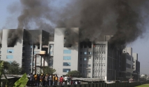 Incêndio atinge uma das fábricas da Serum, instituto indiano de vacina