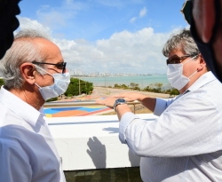João Azevêdo e Cícero Lucena definem parcerias para Estação Ciência e barreira do Cabo Branco