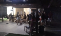 Polícia Militar encerra festa com cerca de 100 pessoas na Paraíba 