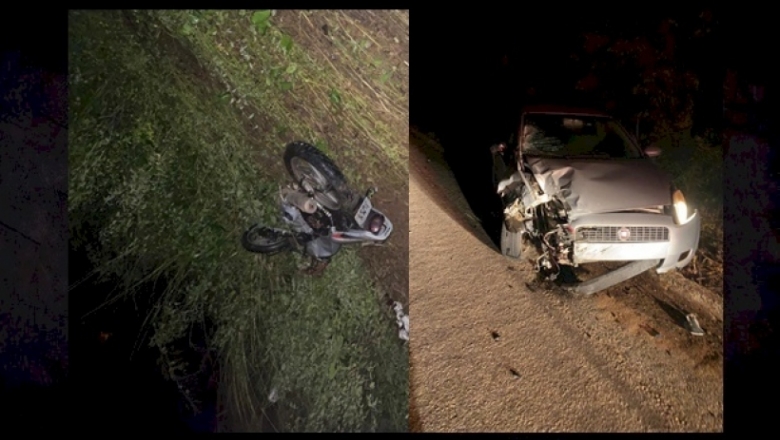 Motorista atropela e mata motoqueiro na PB 400, entre Conceição e Bonito de Santa Fé