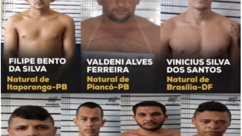 Sete detentos fogem da cadeia de Itaporanga 