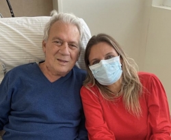Filha de José Aldemir publica foto sorridente do hospital ao lado do prefeito de Cajazeiras