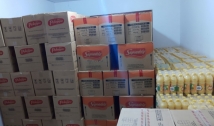 Prefeitura de São José de Piranhas distribui 14 toneladas de alimentos em kits de merenda escolar