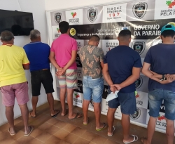Polícias prendem 7 pessoas durante operação contra o tráfico de drogas no Sertão da PB