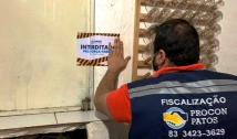 Força Tarefa interdita dois estabelecimentos por descumprimento de medidas sanitárias, em Patos