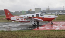 Aeronave do serviço aeromédico inicia ações com transporte de vacinas contra Covid-19 na PB
