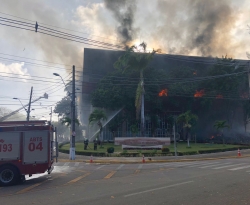 Incêndio atinge sede do Tribunal de Justiça do Ceará