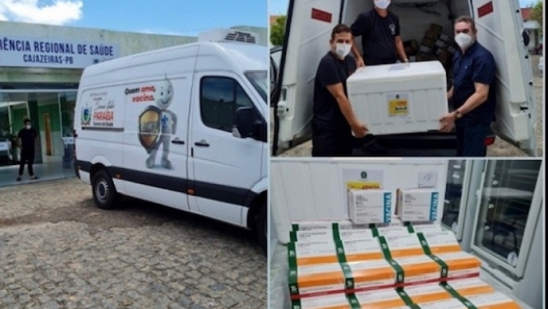 Paraíba distribui mais de 53 mil doses e avança na vacinação contra Covid-19