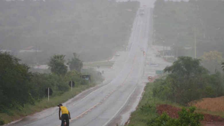 Inmet emite novo alerta de perigo de chuvas intensas para mais de 100 cidades da Paraíba