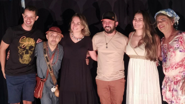 Espetáculo teatral "Oh! Terrinha Boa" é destaque em centro cultural de Bráulio Bessa; artistas de Cajazeiras exaltam projeto