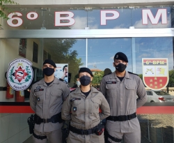 Três novos oficiais são apresentados ao comando do 6º BPM em Cajazeiras