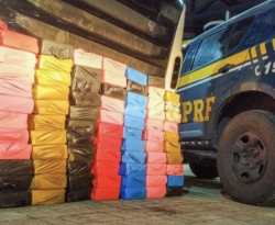 PRF na PB apreende carregamento de cloridrato de cocaína avaliado em quase R$ 8 milhões