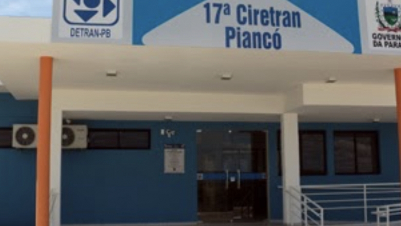 Detran-PB suspende atendimento ao público na Ciretran de Piancó