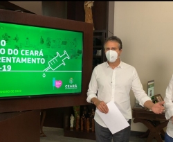 Governador do Ceará aponta estabilidade em número de casos de Covid-19 e mantém decreto sem alterações