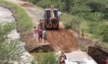 Chuvas em Cajazeiras: Prefeitura recupera barragem ameaçada de rompimento