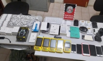 Polícia recupera celulares e equipamentos eletrônicos roubados na cidade de Sousa