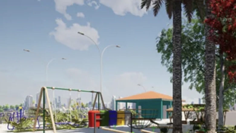 Prefeitura de São José de Piranhas inicia construção de mais uma praça no bairro Zuza Holanda II