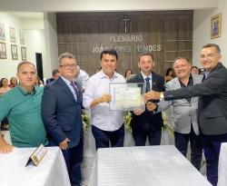 Wilson Santiago recebe título de cidadão de Cajazeirinhas, inaugura obras e anuncia novos recurso