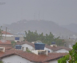 No Sertão da Paraíba, municípios registram chuvas fortes e trovoadas; Cajazeiras choveu 127 milímetros 