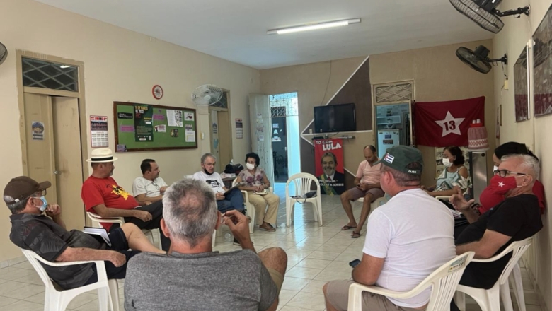 PT de Cajazeiras realiza reunião e confirma presença de Ricardo Coutinho no dia 03 de junho