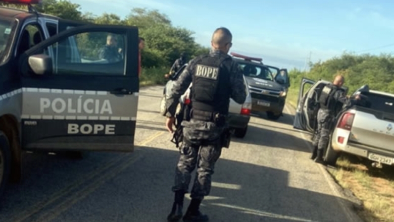 PM prende homem acusado de explodir carro-forte no Sertão da PB