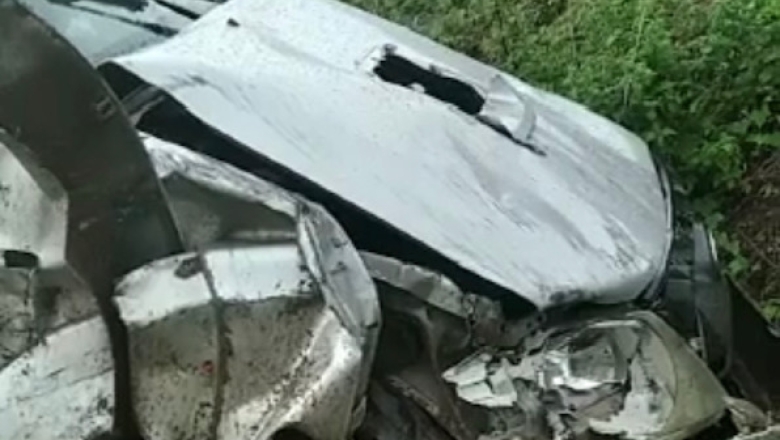 Carro oficial que transportava prefeito de Poço de José de Moura se envolve em acidente na BR 230