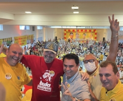 Wilson Santiago e Chico Mendes dão largada na pré-campanha em Cajazeiras e recebem apoio do deputado Jeová Campos