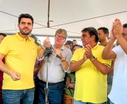 Junto com João Azevêdo e prefeito Antônio Gomes, Wilson Filho visita obra da travessia urbana de Marí