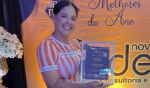 Em Cajazeiras, Raelsa Borges recebe prêmio de melhor vereadora de 2021