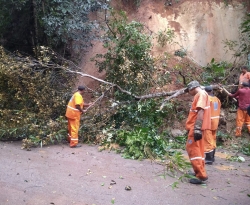 DER alerta motoristas sobre deslizamentos e queda de árvores em rodovias nos dias de chuva