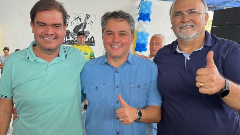 Efraim fecha parceria com Mersinho Lucena e vereador Marcílio do HBE e reforça candidatura ao Senado