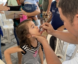 Paraíba aplica mais de 93 mil doses no Dia D da campanha de Poliomielite e Multivacinação