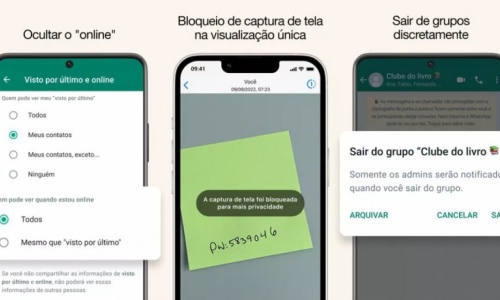 WhatsApp: novo recurso esconde status "online" e bloqueia print em mensagens de visualização única 